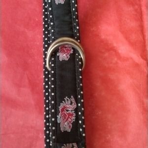 University of South Carolina (Gamecocks) cloth belt 36x1 insz $28 +  free hat. l